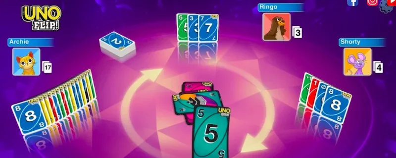 Giao diện Bài Uno Online tại Jun88 với hiệu ứng thu hút