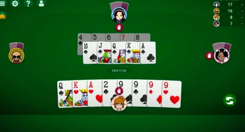 Giao diện sau khi tải game bài Jun88, hiển thị bàn chơi đa dạng