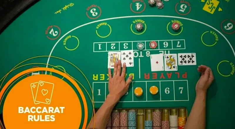 Các cửa cược trong Bài Baccarat