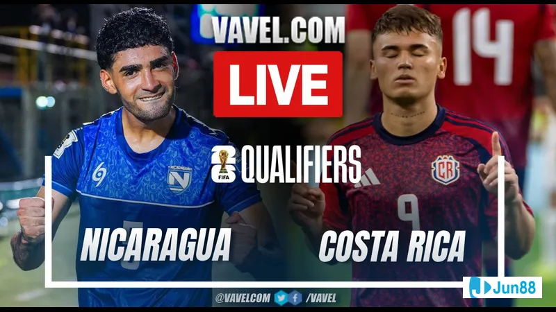 Cầu thủ Costa Rica vượt qua cầu thủ Nicaragua bằng kỹ thuật đi bóng tinh tế Cầu thủ Costa Rica vượt qua cầu thủ Nicaragua bằng kỹ thuật đi bóng tinh tế