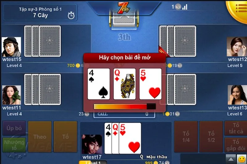 Ván đấu xì tố trực tuyến hấp dẫn  tại Jun88