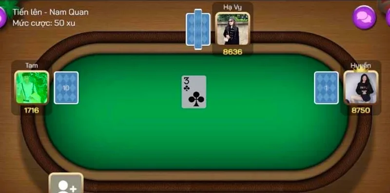 Giao diện Tiến lên miền Bắc tại Jun88 với hiệu ứng rực rỡ