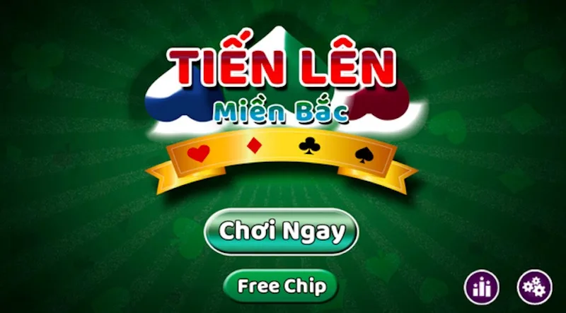 Giao diện Tiến lên miền Bắc tại Jun88 với hiệu ứng rực rỡ